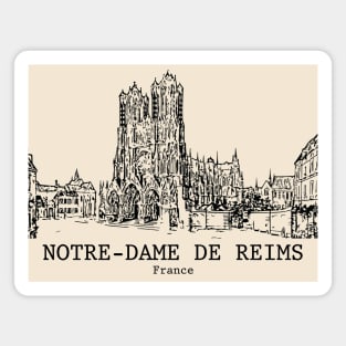 Notre-Dame de Reims - France Magnet